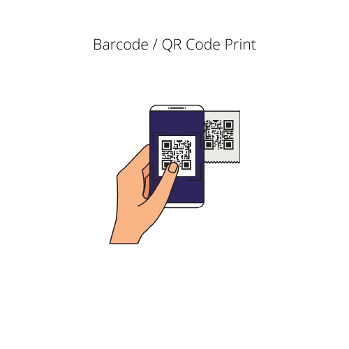 Barcode / QR Code Print