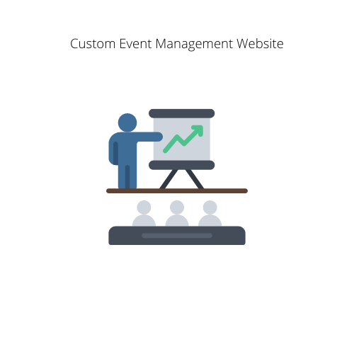 Custom Event Management Website